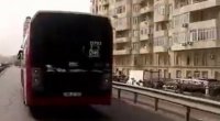 “Bakubus” avtobusundakı nasazlıq böyük tıxaca səbəb oldu – VİDEO