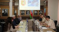 NATO-nun təhsil üzrə ekspert qrupu Milli Müdafiə Universitetində - FOTO