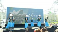 Heydər Əliyev Mərkəzinin parkında Uşaq festivalı keçirildi - FOTO