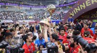 Minifutbol üzrə dünya çempionu olan Azərbaycan millisi mükafatlandırıldı - VİDEO