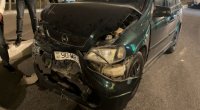 Sumqayıtda üç avtomobil toqquşub, xəsarət alanlar var - FOTO