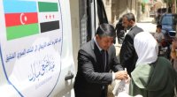 Azərbaycan Suriyada növbəti xeyriyyə aksiyası keçirdi - FOTO