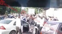 Gəncədə toy karvanını yolun ortasında saxlayıb, rəqs etdilər – Böyük tıxac YARANDI – VİDEO