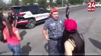 Ermənistanda qadın jurnalist döyüldü – ANBAAN VİDEO