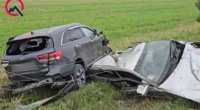 Bərdə-Tərtər yolunda ağır qəza: 4 nəfər xəsarət aldı – FOTO
