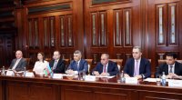 Gürcüstan Ali Məhkəməsinin sədrinin başçılıq etdiyi nümayəndə heyəti ilə görüş KEÇİRİLDİ - FOTO