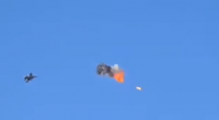 İsrail F-16-sı “Şahed” PUA-sını belə vurdu – ANBAAN VİDEO
