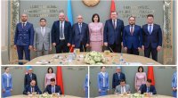 Belarus Parlamentinin sədri "Azərbaycan-Belarus Gənclər Forumu"nun iştirakçılarını qəbul etdi – FOTO