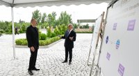 İlham Əliyev Yevlaxda SCADA İdarəetmə Mərkəzinin açılışında - FOTO