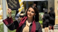 Azərbaycanlı müğənni məzun oldu - Fotolar