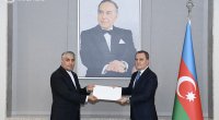 Ceyhun Bayramov İranın yeni səfirinin etimadnaməsini QƏBUL ETDİ - FOTO