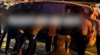 Aeroport yolunda maşın aşdı: ÖLƏN VƏ YARALANANLAR VAR - VİDEO