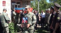 Qəzada dünyasını dəyişən hərbi qulluqçumuz dəfn olundu – FOTO