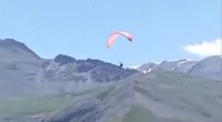 Xarici turistin Xınalıqda paraşüt ŞOUSU – VİDEO