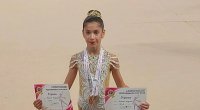 10 yaşlı gimnastın vətənpərvərlik nümayişi — FOTO