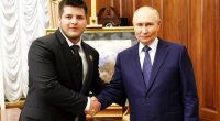 Kadırovun oğlu toyundan sonra Putinlə FOTOSUNU paylaşdı