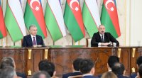 İlham Əliyev və Şavkat Mirziyoyev mətbuata bəyanatlarla çıxış ediblər - FOTO