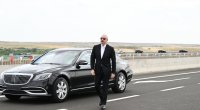 İlham Əliyev Əhmədbəyli-Füzuli-Şuşa yolunun açılışında - FOTO/VİDEO