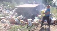 Rusiya Azərbaycan məhsullarını belə məhv etdi - Video