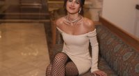 Nəsrin yenə tül geyimi ilə diqqət çəkdi - FOTO