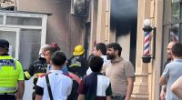 Bakıda çoxmərtəbəli binada yanğın – FOTO