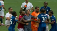 PSJ-nin qapıçısı ilə "Çelsi"nin futbolçuları arasında DAVA - VİDEO