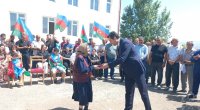 Xocalının Təzəbinə kəndində 28 ailəyə evlərinin açarları təqdim olundu – FOTO