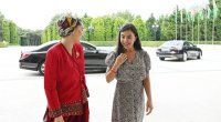 Oquldjaxan Atabayeva və Leyla Əliyeva Heydər Əliyev Mərkəzini ZİYARƏT ETDİLƏR