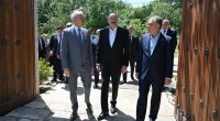 Liderlər Şuşada Bülbülün ev-muzeyində - FOTO