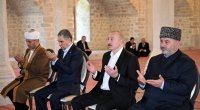 Şuşada məsciddə dua etdilər– FOTO