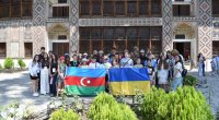 Ukraynalı uşaqlar Şəkidə - FOTO