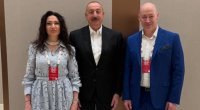 Ukraynalı jurnalist İlham Əliyevlə FOTOLARINI paylaşaraq təşəkkür etdi