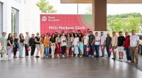 “Nar” milli mətbuatın 150 illiyini media nümayəndələri ilə qeyd edib - FOTO