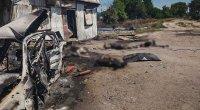 Rusiya Xarkov vilayətini atəşə tutdu: Ölənlər və yaralılar var - FOTO