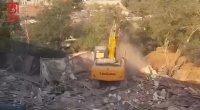 Bakının bu ərazisindəki evlər sökülür – VİDEO