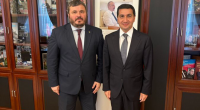 Hikmət Hacıyev Ukrayna səfiri ilə GÖRÜŞDÜ - FOTO