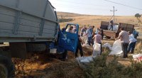 Cəlilabadda yük maşını aşdı: Ölən və yaralılar var - FOTO