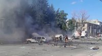 Rusiya Donetskdə dəhşət yaşatdı - 5 ölü, 11 yaralı var - VİDEO
