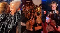 Dünya ulduzu Aygün Kazımovanı dinləməyə gəldi - Video