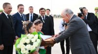 Əli Əsədov Türkmənistana getdi - FOTO