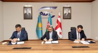 Çin şirkəti Azərbaycan, Gürcüstan və Qazaxıstan dəmiryol şirkətlərinin birgə müəssisəsinə qoşuldu - FOTO