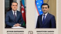 Ceyhun Bayramov özbəkistanlı həmkarı ilə DANIŞDI