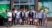 Özbəkistan universitetlərinin tələbələri “Ulduz” Şokolad Fabrikində istehsalat təcrübəsində iştirak ediblər - FOTO