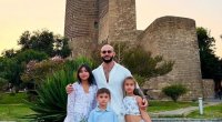 Rusiyanın məşhur ulduzu ailəsi ilə Bakıda - FOTOLAR