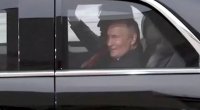 Putindən əvvəl Trampın limuzininə yalnız bu iki lider minib