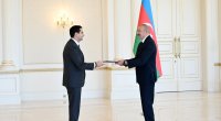 İlham Əliyev Slovakiyanın yeni səfiri Elçin Qasımovu qəbul etdi – FOTO