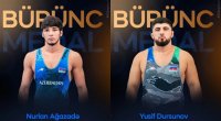 Dünya çempionatı: İki sərbəst güləşçimiz bürünc medal qazandı