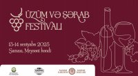 Şamaxıda növbəti Üzüm və Şərab Festivalı - Qonaqları zəngin proqram gözləyir