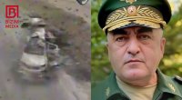 Ukrayna Ordusu rus generalın avtomobilini BELƏ PARTLATDI – ANBAAN VİDEO