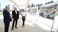 İlham Əliyev və Mehriban Əliyeva Gәncә Memorial Kompleksində - FOTO/VİDEO